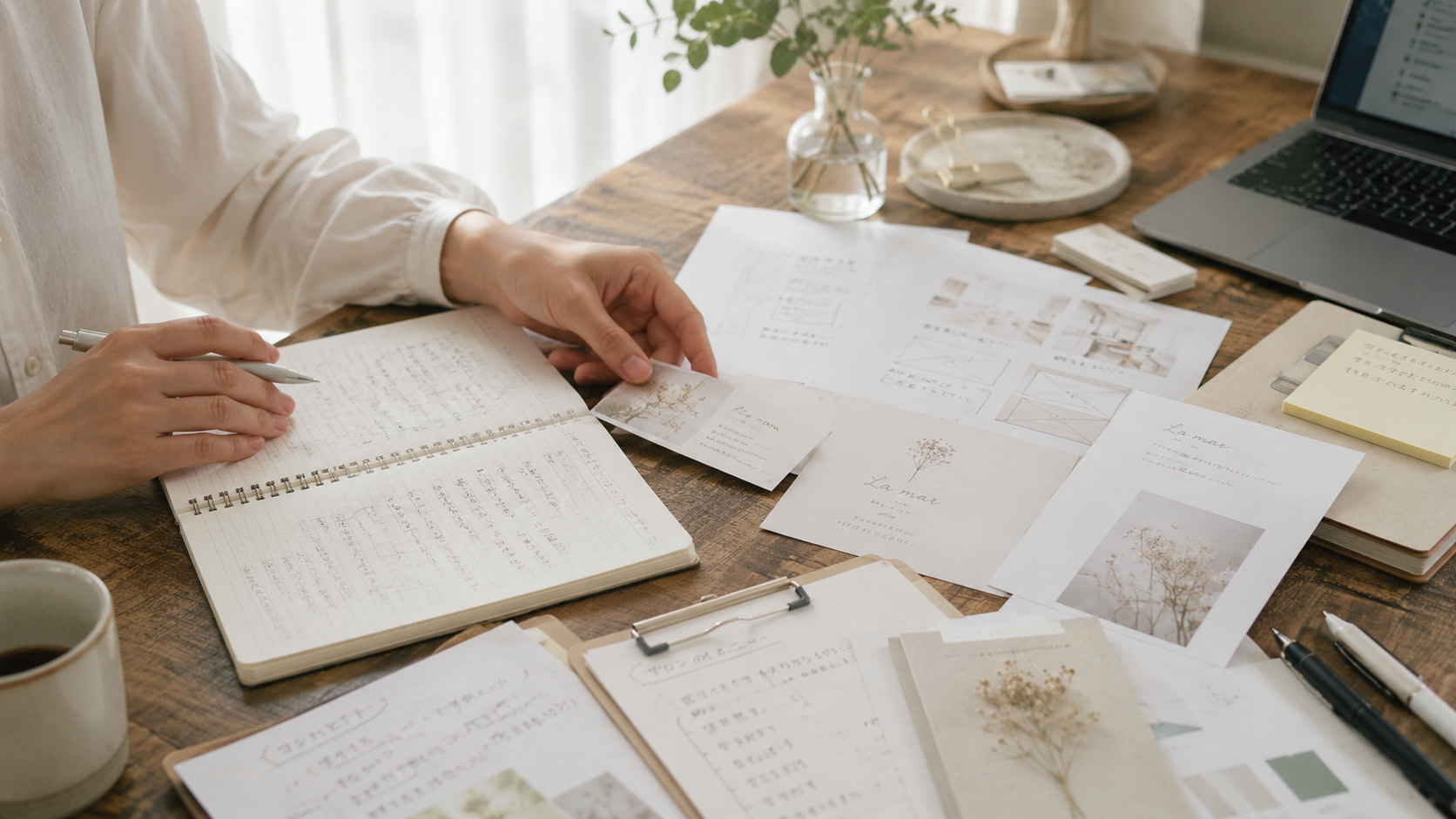 仕事を形にしていく時間